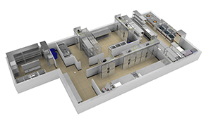 蜀香龍門揚州店3D渲染圖